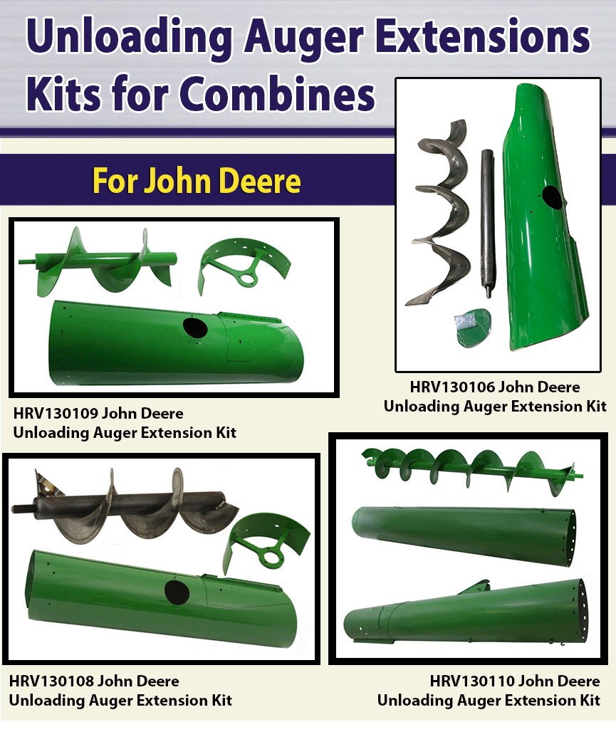 S.I. Distributing Inc.... Unloading Auger Extension Kits for John Deere